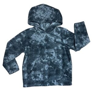 Old Navy Kids Fleece Grey Tie-Dye Hoodie